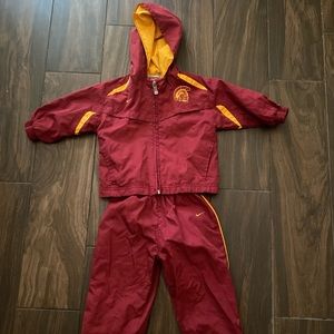 Kids Nike football track suit